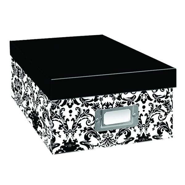 Pioneer Photo Albums Heavy-Duty Damask Design Photo/Video Storage Box for Ultimate Organization - View 2 of 7