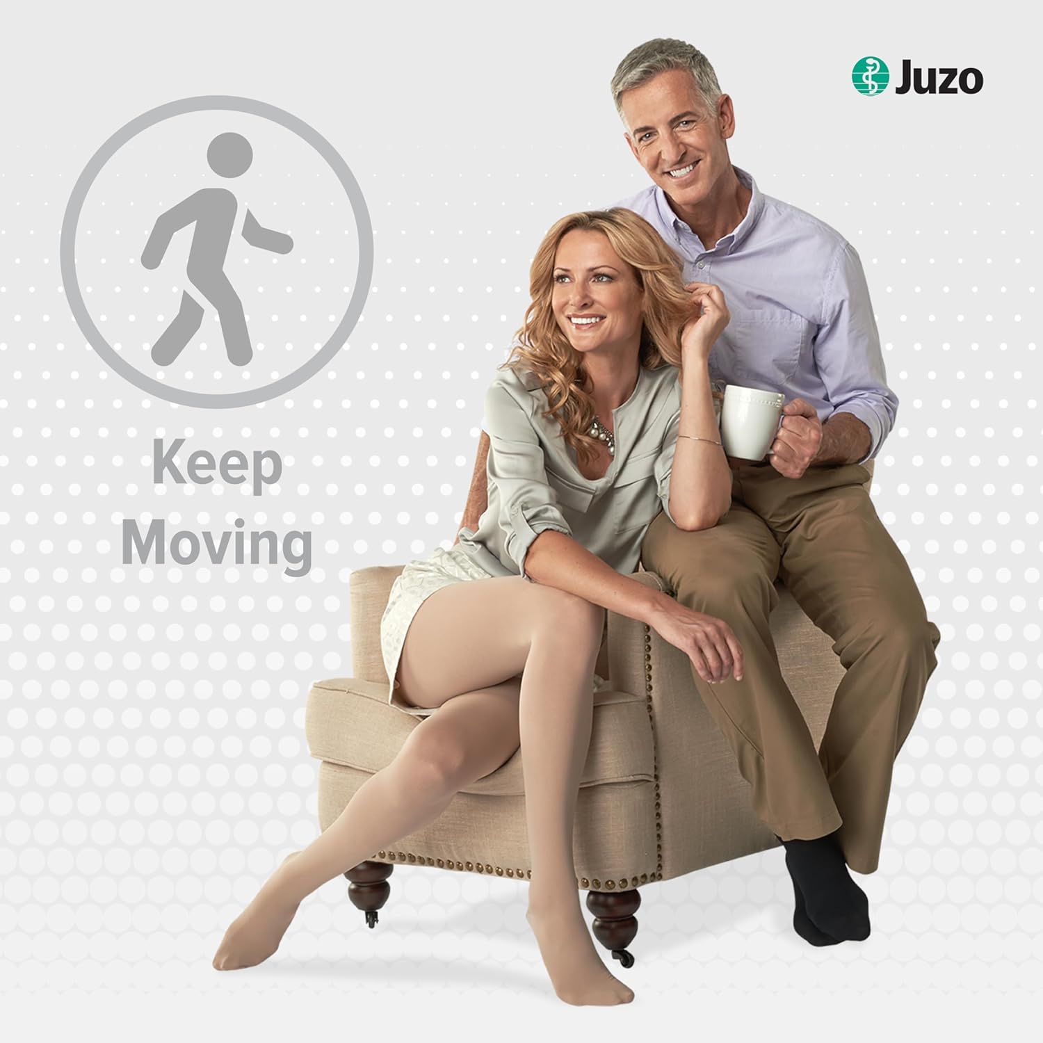 Juzo Juzo Soft 2001 Compression Knee High Stocking 20-30mmhg Beige Closed Toe Size 1 - View 3 of 6