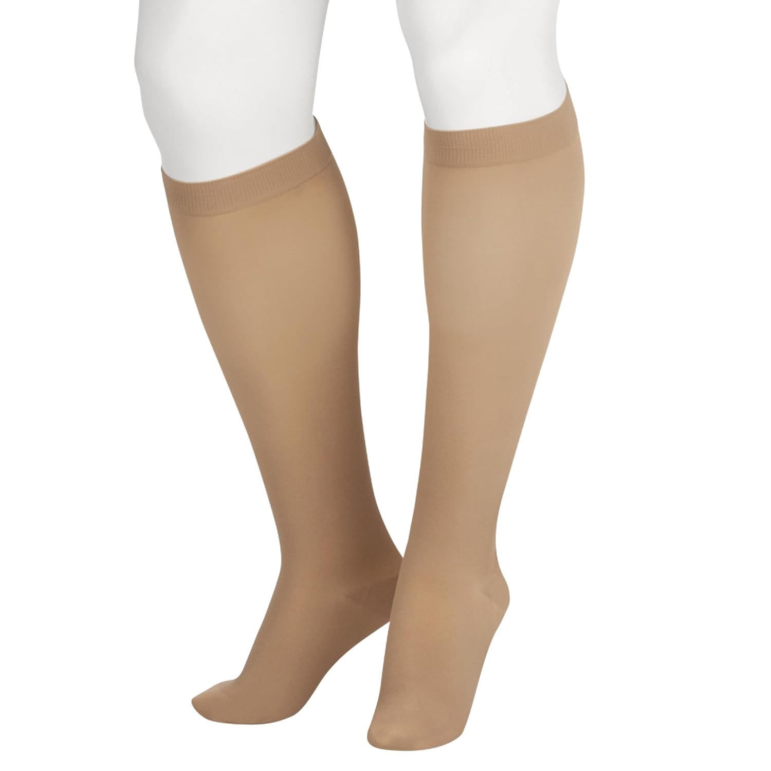 Juzo Juzo Soft 2001 Compression Knee High Stocking 20-30mmhg Beige Closed Toe Size 1