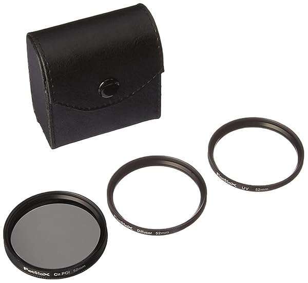 Fotodiox Fotodiox 52mm Filter Kit: UV, Circular Polarizer & Soft Diffuser for Canon, Nikon, Sony, Olympus, Pentax, Panasonic Cameras - View 2 of 4