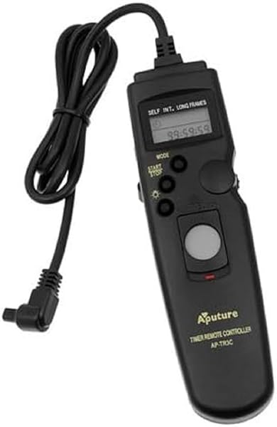 Buy Aputure Remote Shutter Release Timer for Canon - 3C Intervalometer Replacement for RS 80-N3