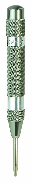 General Tools General Tools Automatic Center Punch #89 - Adjustable Stroke, Durable Stainless Steel Tool for Precision Marking