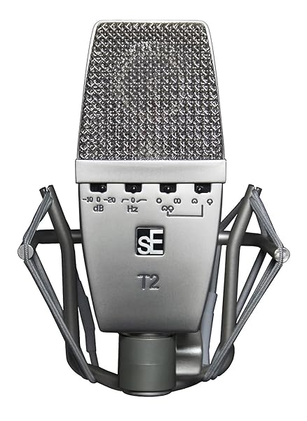 SE ELECTRONICS SE Electronics T2 Multi-Pattern Microphone: Titanium Capsule for Superior Sound Quality - View 3 of 4
