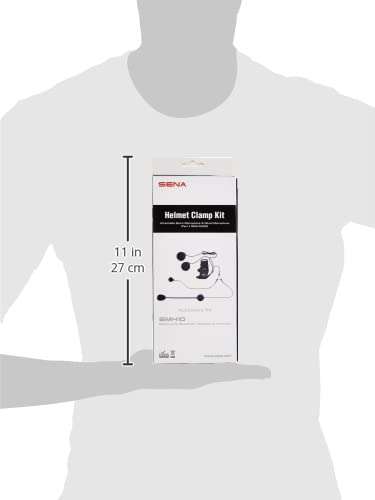 SENA Sena SMH-A0302 Helmet Clamp Kit with Boom & Wired Microphones for SMH10 Bluetooth Headset - Black - View 3 of 3
