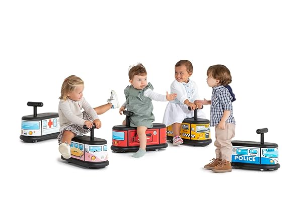 Italtrike Italtrike La Cosa Ride-On Ambulance for Kids Durable Fun and Safe Outdoor Play Vehicle - View 8 of 9