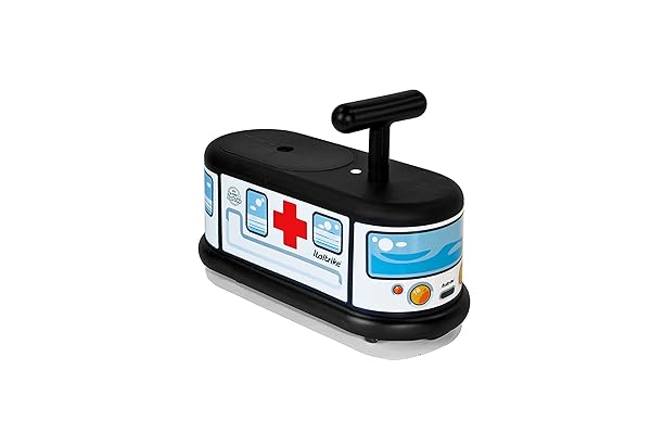 Italtrike Italtrike La Cosa Ride-On Ambulance for Kids Durable Fun and Safe Outdoor Play Vehicle