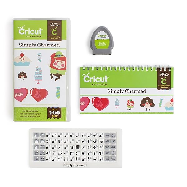 Cricut Unlock Creativity with Cricut Simply Charmed Cartridge: Your Ultimate Guide to Fun Crafting Projects - View 2 of 11