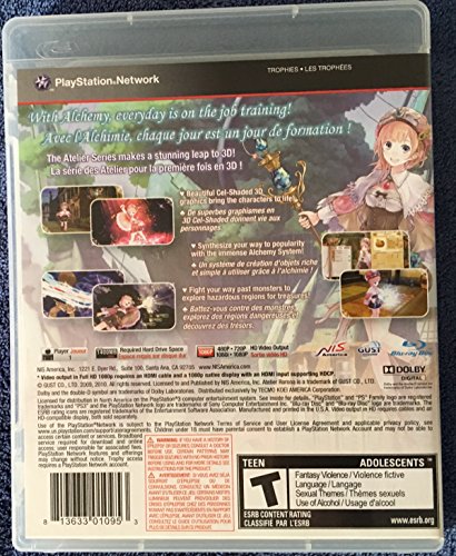 NIS America Atelier Rorona: The Alchemist of Arland for PS3 - Ultimate Guide & Tips - View 5 of 5