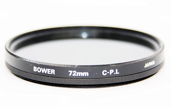 Bower Enhance Your Photography with Bower FP72CC 72mm Circular Polarizer Filter - High-Definition Quality