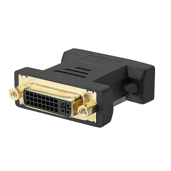 Cmple Cmple DVI-A Female to HD15 VGA Male Adapter - Gold Plated for Optimal Performance - View 2 of 5