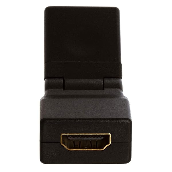 Cmple Cmple HDMI Female to Female Extender - 4K Swivel Adapter for TV, Monitors, Projectors & PS4 - View 4 of 7