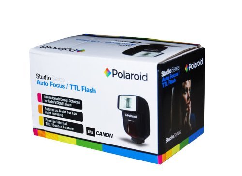 Polaroid Polaroid PL108AF Studio Auto Focus TTL Flash for Canon - Enhance Your Photography - View 5 of 5