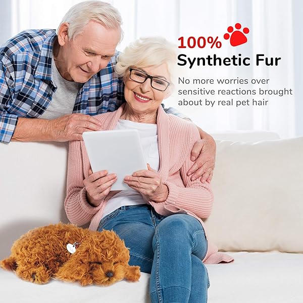 Perfect Petzzz Perfect Petzzz Original Poodle Realistic Stuffed Interactive Pet Toy Handcrafted Companion Dog - View 6 of 7