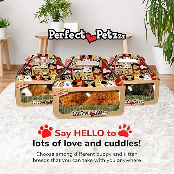 Perfect Petzzz Perfect Petzzz Original Poodle Realistic Stuffed Interactive Pet Toy Handcrafted Companion Dog - View 7 of 7