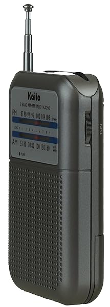 Kaito Buy Kaito KA200S Pocket AM/FM Radio in Gray - Compact, Portable & High-Quality Sound - View 5 of 10