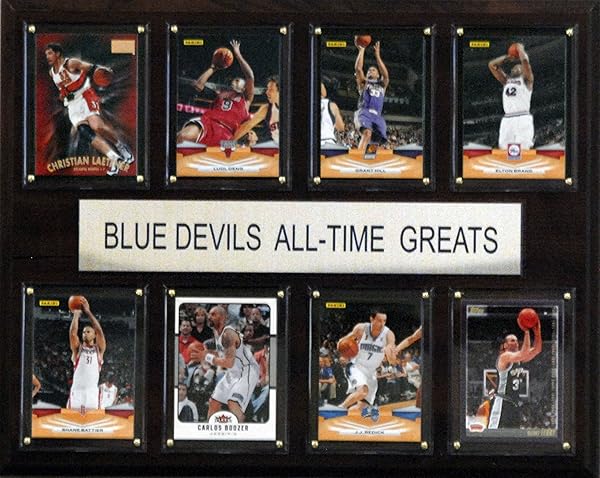 C&I Collectables Top Duke Blue Devils All-Time Greats Plaque: Celebrate NCAA Basketball Legends