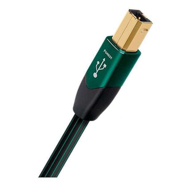 AudioQuest AudioQuest USB 2.0 A-B Forest 1.5m Cable: High-Quality Audio Connection for Optimal Performance - View 2 of 5
