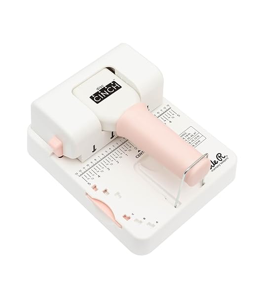 We R Memory Keepers Mini Cinch Bookbinding Machine by We R Memory Keepers - Easy-to-Use, White Tool for Wire & Spiral Coils