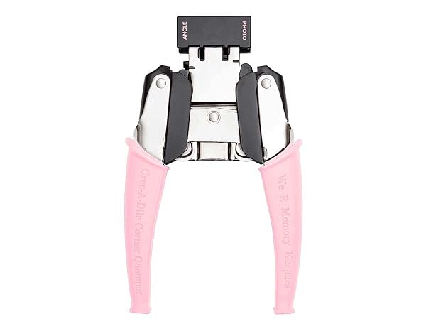 We R Memory Keepers Crop-a-Dile Corner Chomper: Perfect Tool for Scrapbooking, Cardmaking & Crafts on Paper, Cardstock, Leather & More