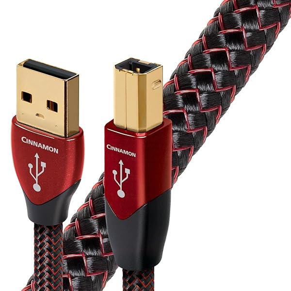 AudioQuest AudioQuest Cinnamon 3M USB A-B Cable: High-Quality Digital Audio Connection - View 4 of 4