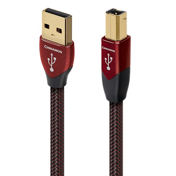 AudioQuest AudioQuest Cinnamon 3M USB A-B Cable: High-Quality Digital Audio Connection - View 2 of 4