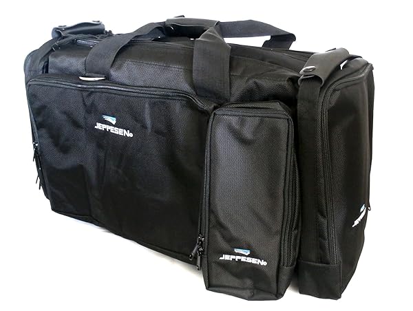 Jeppesen Jeppesen Black Captain Pilot Flight Bag 10001303 | Durable & Stylish JS621214 - View 4 of 7