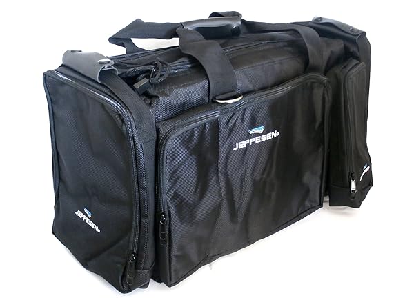 Jeppesen Jeppesen Black Captain Pilot Flight Bag 10001303 | Durable & Stylish JS621214