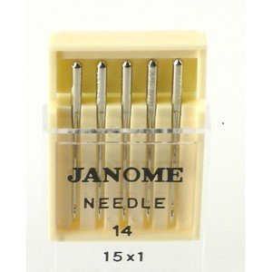 Janome Janome Universal Sewing Machine Needles Size 14 - 5 Pack for Perfect Stitching