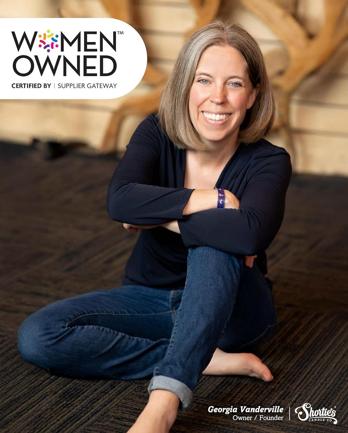 Shortie's Candle Company Fresh Peppermint Premium Tealight Candles Highly Scented Natural Oils 6 White Tea Lights Made in The USA Holiday Collection - View 6 of 7