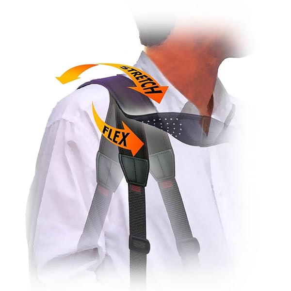 OP/TECH USA OP/TECH USA S.O.S. Curve Strap (Steel) for Bags, Briefcases & Luggage - Durable & Comfortable - View 8 of 8