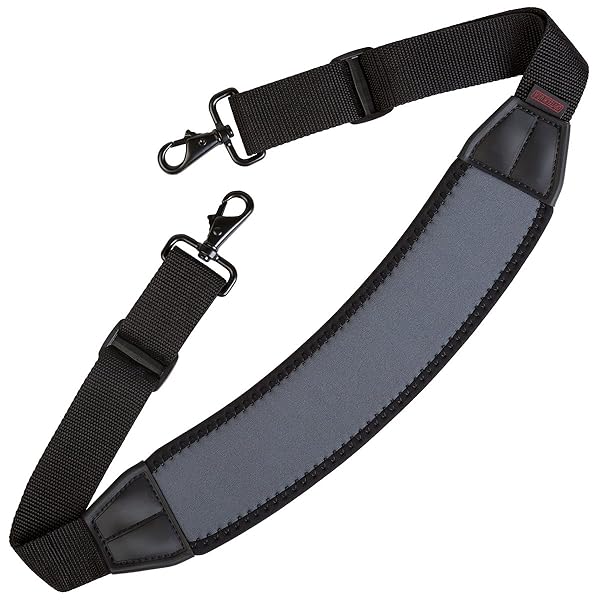 OP/TECH USA OP/TECH USA S.O.S. Curve Strap (Steel) for Bags, Briefcases & Luggage - Durable & Comfortable - View 3 of 8