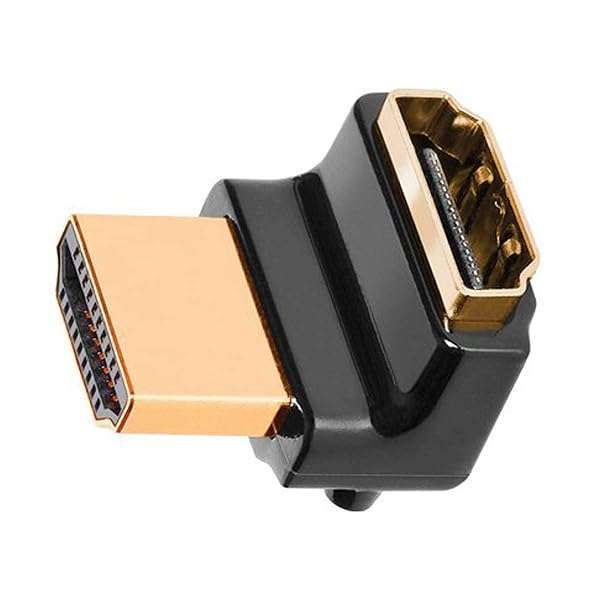 AudioQuest AudioQuest HDMI 90-Degree Right Angle Adapter: Enhance Your Setup with Space-Saving Design - View 2 of 2