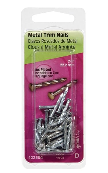 Hillman Buy Hillman 7/8 in. L Trim Zinc-Plated Steel Nail - Spiral Shank Flat for Durable Fastening