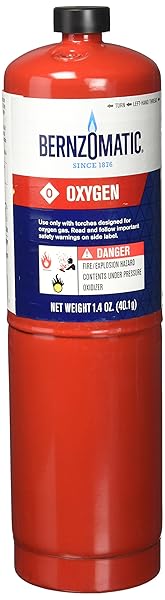 Bernzomatic Buy Worthington Cylinder 333251 - Durable Red Gas Cylinder for Home & Industrial Use