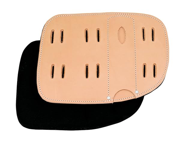 Weaver Leather Weaver Leather Arborist Super Climber Pads Tan Black for Ultimate Comfort and Support in Tree Climbing