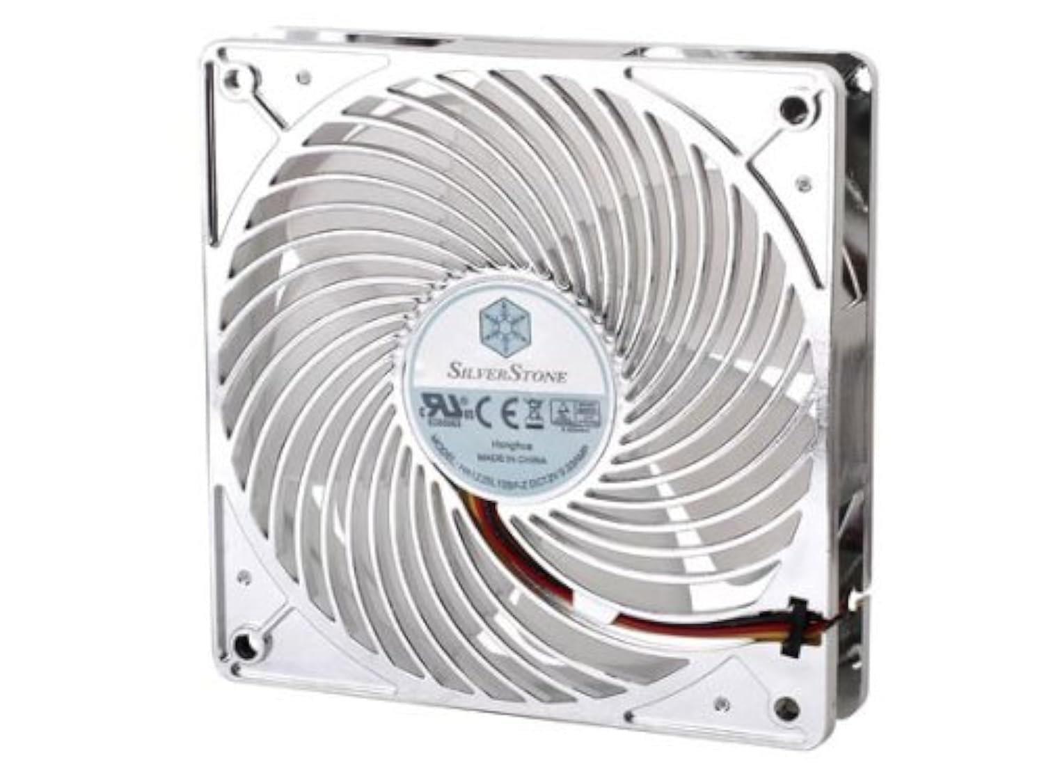 Silverstone Air Penetrator AP121-RL 120mm Case Fan with Red LED Light High Performance Cooling 1500rpm