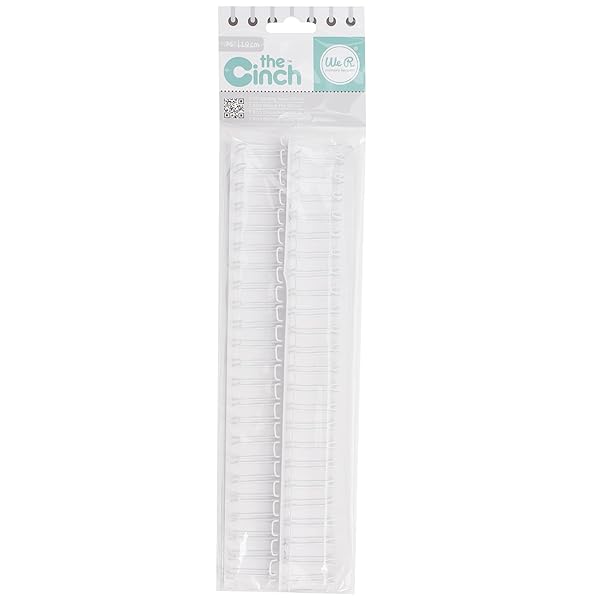 Buy We R Memory Keepers Wire Cinch .75-White (2 Piece) - Perfect for Crafting & Scrapbooking