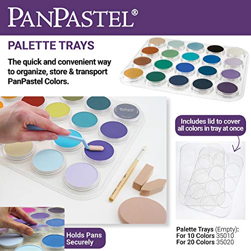 PanPastel PanPastel 35020 Palette Tray with Lid - Perfect for 20 Colors | Durable & Convenient Art Supply - View 5 of 7