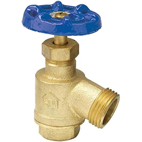 Homewerks Worldwide Homewerks VGRBNOB3B 1/2-Inch Brass Garden Valve with Bent Nose - Durable Female Thread Design