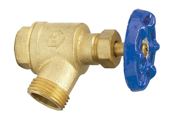 Homewerks Worldwide Homewerks VGRBNOB5B 1-Inch Brass Garden Valve with Bent Nose & Female Thread - Durable & Reliable