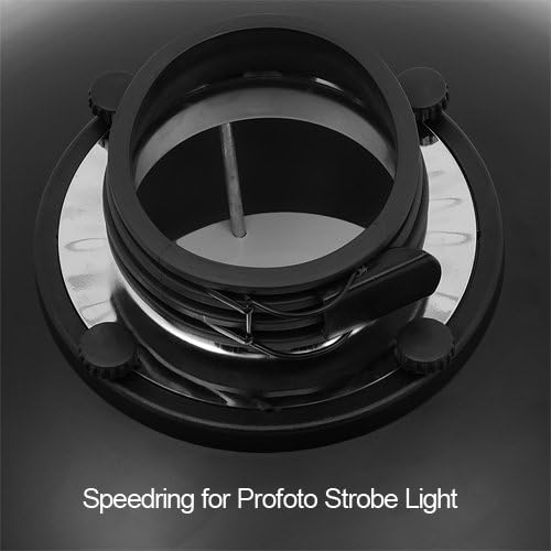 Fotodiox "Fotodiox Pro 22" Beauty Dish with Speedring for Profoto D1 250/500 W/S Strobe Lights" - View 6 of 9