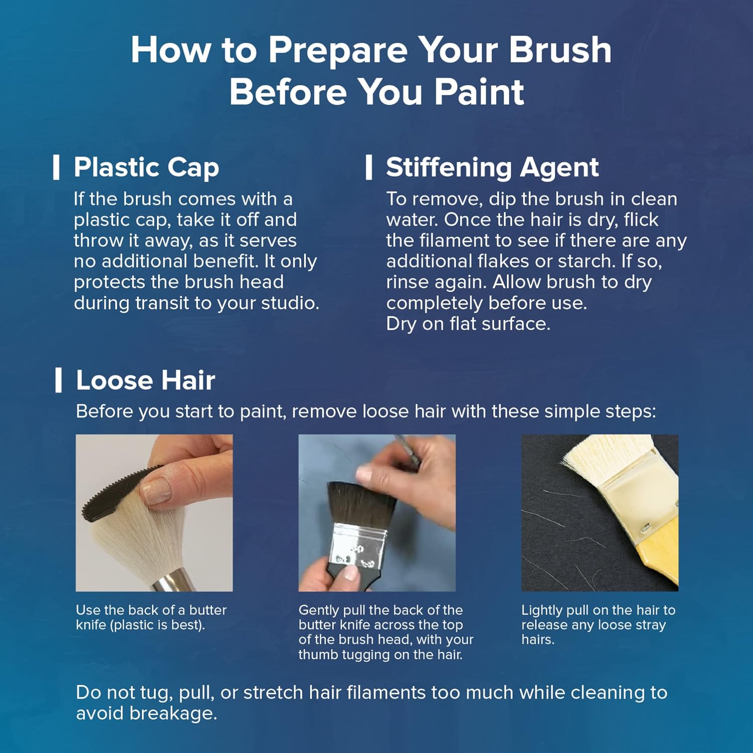 Silver Brush Limited Silver Brush Limited 1902-6 Bristlon Bright Paintbrush Size 6 for Oil Acrylic and Heavy Body Paints Long Handle - View 5 of 7