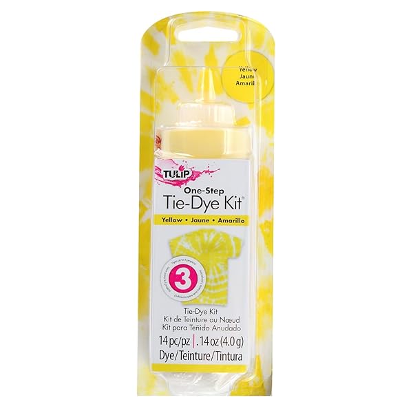 TULIP Vibrant Tulip One-Step Tie-Dye Kit - 4 fl oz Yellow for Stunning Fabric Creations