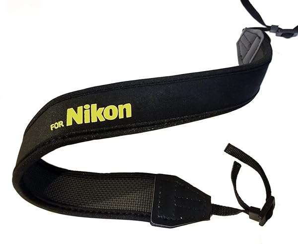 Fotasy Fotasy Neoprene Neck Strap for Nikon Cameras: Compatible with D5, D4, D3, D850 & More - View 3 of 6