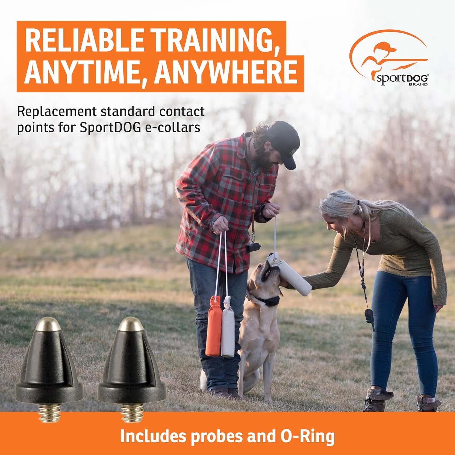 SportDOG SportDOG Brand Short Contact Points Replacement Probes for E-Collars Standard Length 1/2 Inch - View 2 of 7