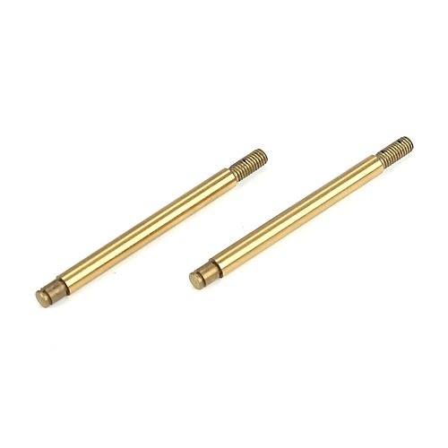 Losi Front Shock Shaft 3.5mm TiNitride Set of 2 for Enhanced Performance and Durability