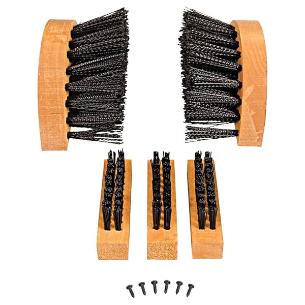 Scrusher Scrusher Deluxe Boot Cleaner Replacement Brush Set Five Piece Boot Brush Kit for Effective Cleaning and Maintenance - View 5 of 6