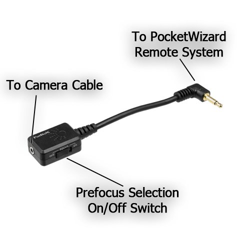 Fotodiox Pro Pre Trigger Remote Shutter Cable for Canon EOS Rebel XT XTi XSi Fast and Reliable Photography Accessory - View 2 of 3