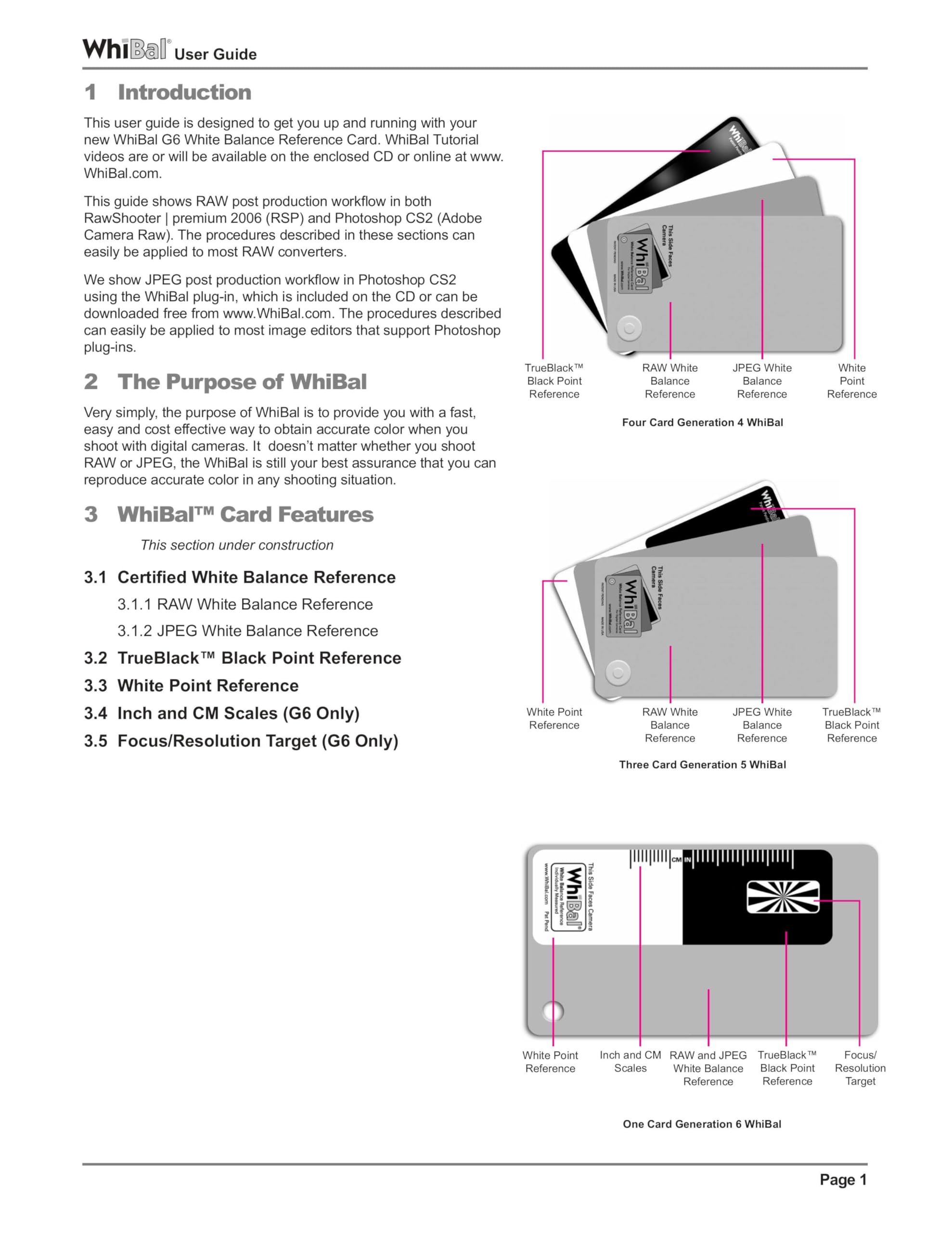 WhiBal G7 White Balance Studio Card: Achieve Perfect Color Accuracy in Photography - View 2 of 5