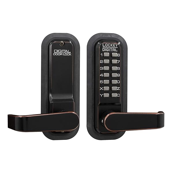 Lockey USA 2835OIL Mechanical Keyless Lever Lock: Secure Your Home with Advanced Technology